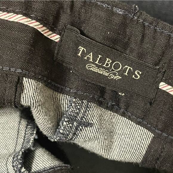 Talbots Dark Wash Signature Flare Jeans - Picture 8 of 9